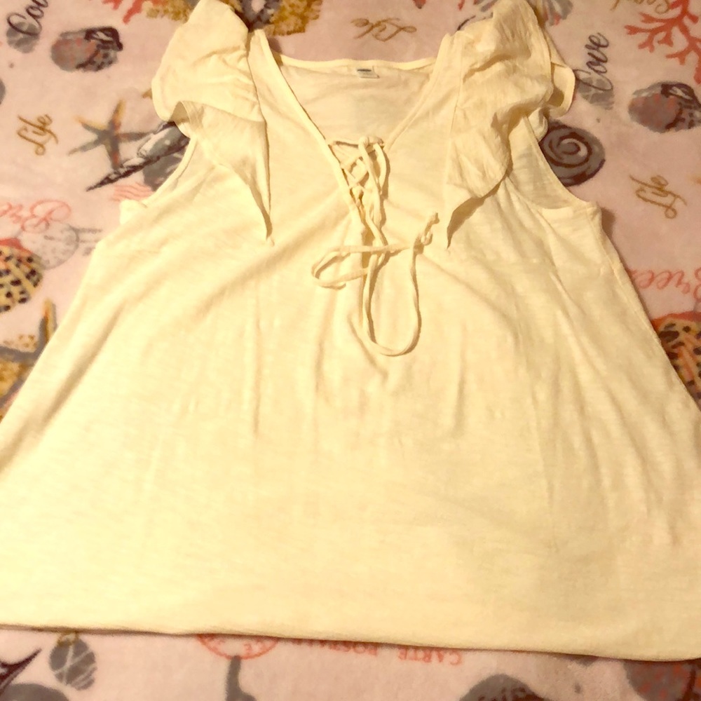 Beige Old Navy Top!